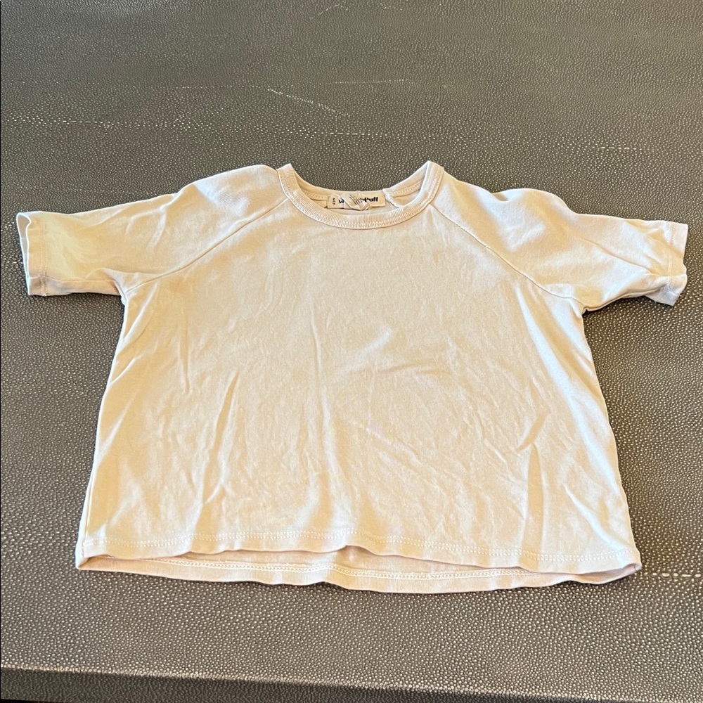 Misha & Puff Classic White Kids T-Shirt